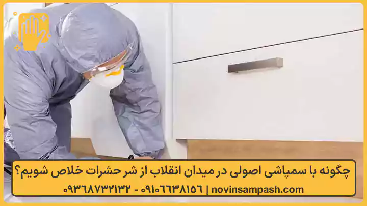 سمپاشی میدان انقلاب تهران 3 چگونه با سمپاشی اصولی در میدان انقلاب از شر حشرات خلاص شویم؟ - نوین سمپاش