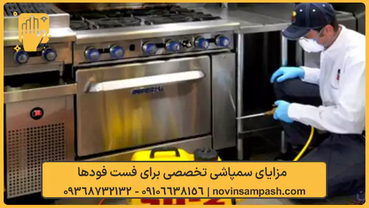 سمپاشی فست فود در تهران 1 مزایای سمپاشی تخصصی برای فست فودها - نوین سمپاش